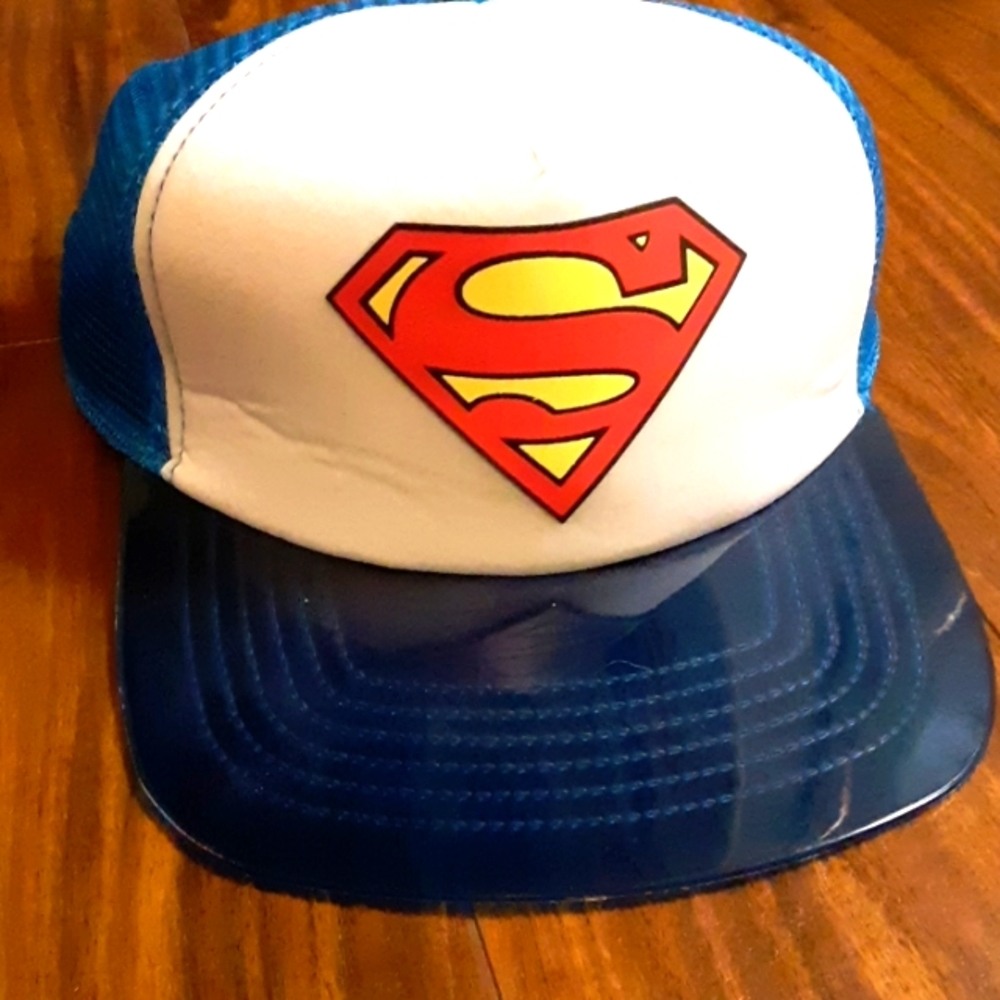 Vintage superman baseball hat
